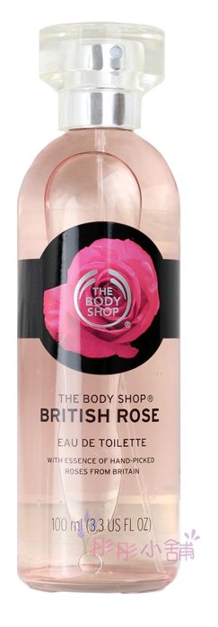 【彤彤小舖】The Body Shop 英皇玫瑰系列 玫瑰花露淡雅香水100ML 原廠真品