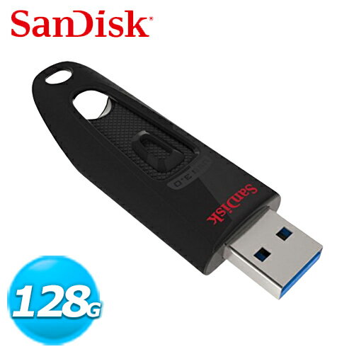 【現折$50 最高回饋3000點】SanDisk Ultra USB3.0 CZ48 128GB 隨身碟