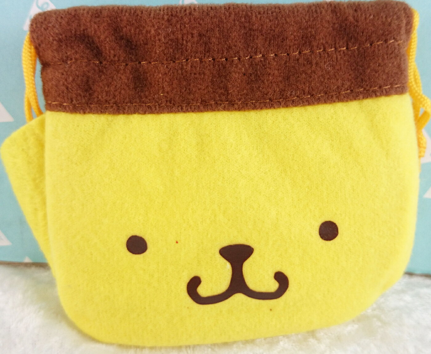 【震撼精品百貨】Pom Pom Purin 布丁狗 束口袋 震撼日式精品百貨