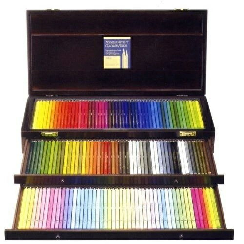 日本好賓專家級油性色鉛筆Holbein Artists' color pencil 好賓150色油性色鉛筆(木盒)【領券滿額再折千8/31止】
