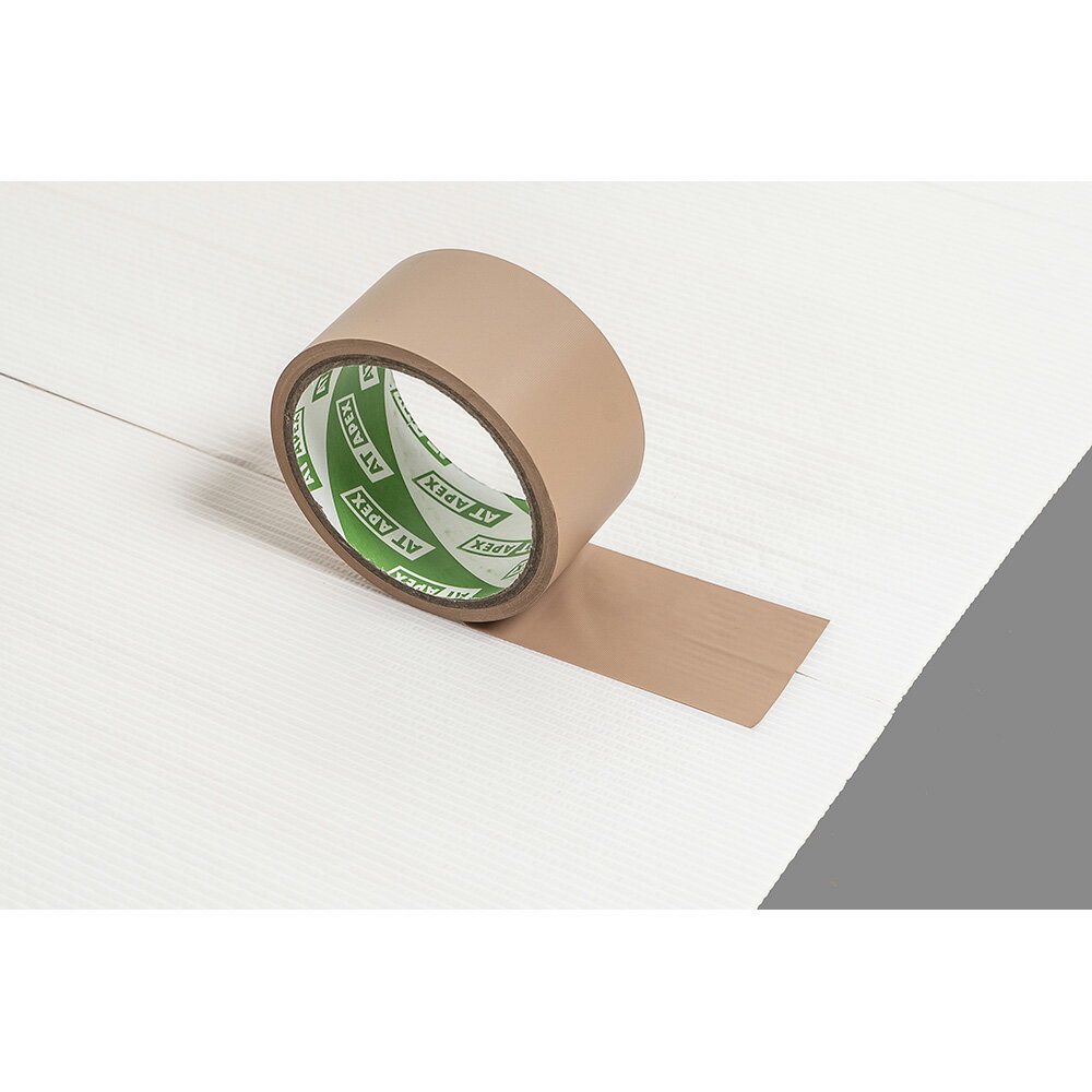 AT APEX 艾沛克 PVC布紋可撕膠帶 60mm X 12M(14Y) 棕色 125捲/箱【領券滿額再折千11/30止】