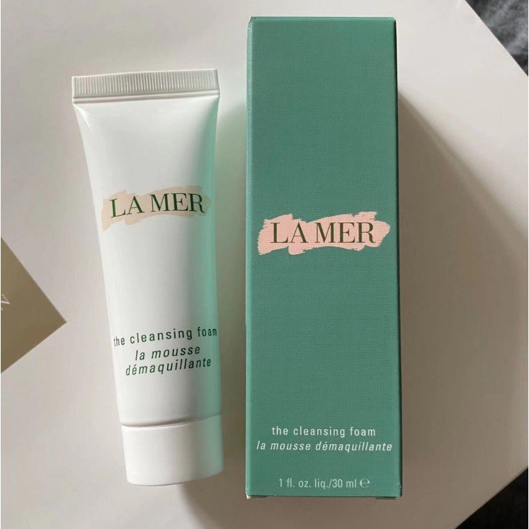 【LA MER】 海洋拉娜 MERTHE CLEANSING FOAM 淨瑩潔膚乳30m｜天天是好日 領券最高再折966 點數加碼10%