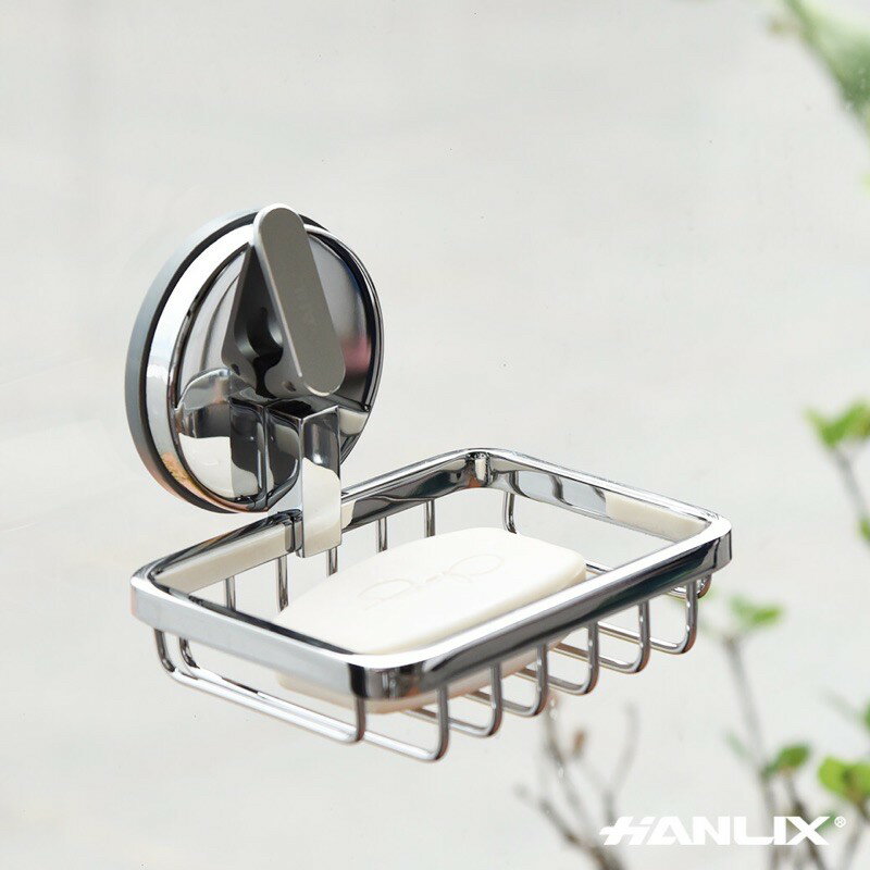強強滾p-【Hanlix 亨利士】MIT台灣製 強力吸盤 鏡面肥皂架
