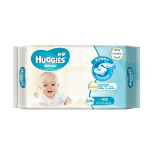 好奇純水嬰兒濕巾一般型100抽X18包(箱購)