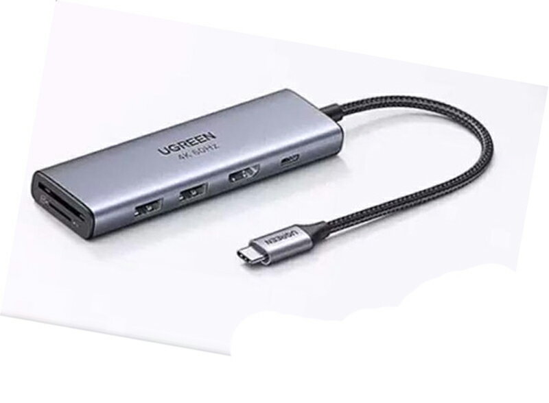 [COSCO代購4] W139282 綠聯 六合一多功能USB-C集線器 4K 60Hz版 60384