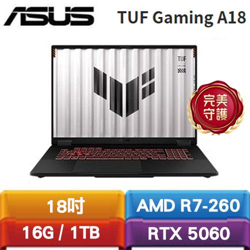 ASUS華碩TUF Gaming A18 FA808UM-0031A260H 18吋電競筆電 灰原價 59999【省2千】