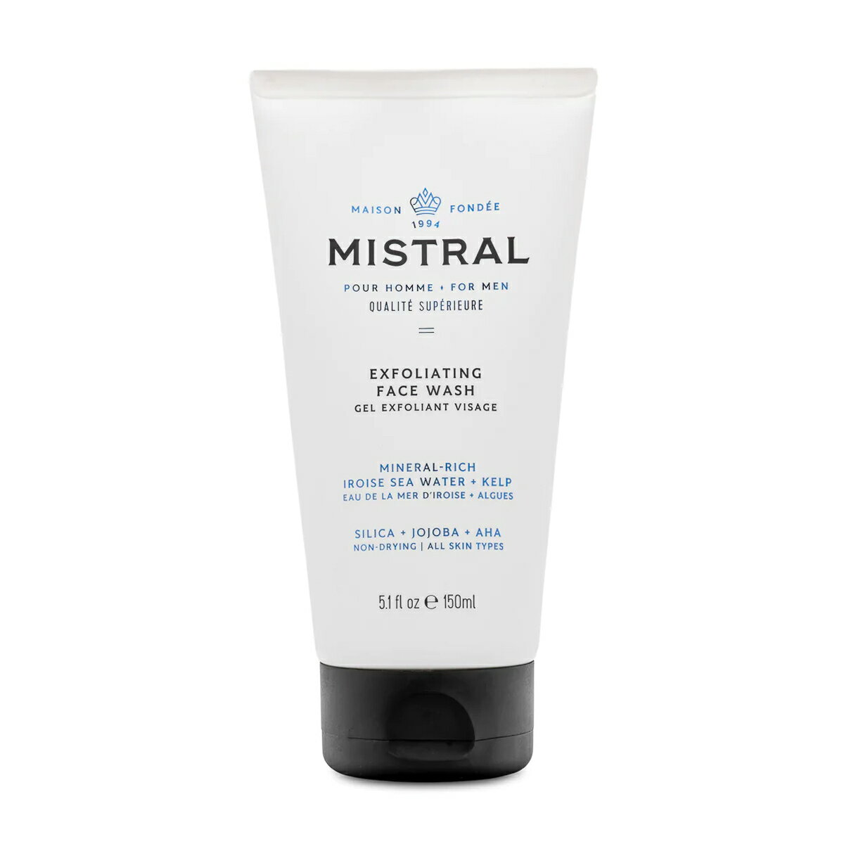 【紳士用品專賣】美國 Mistral - 海洋雪松 溫和去角質洗面膠（Cedarwood Marine）