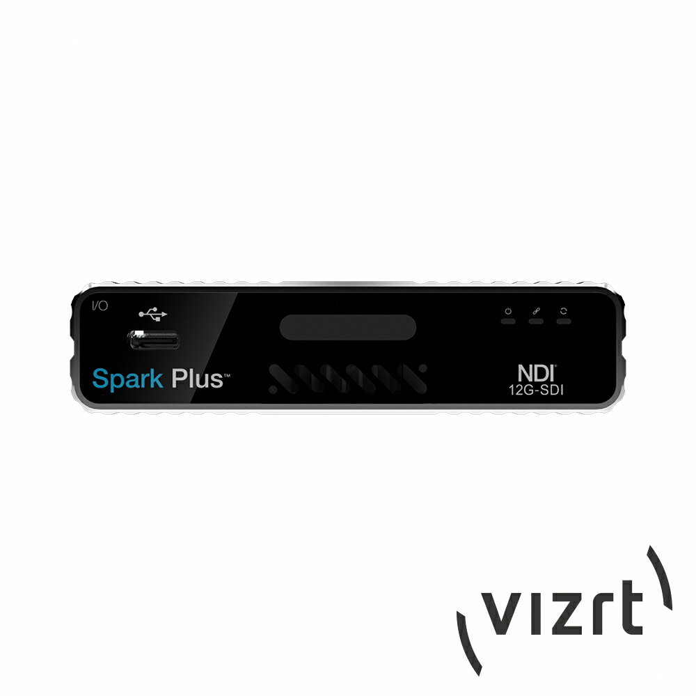 【Vizrt】TriCaster Spark™ Plus IO 12G-SDI 4K 連接器 公司貨