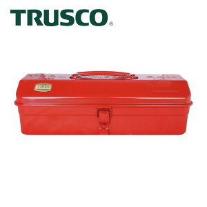 【Trusco】山型單層工具箱-銘紅 Y-350-R
