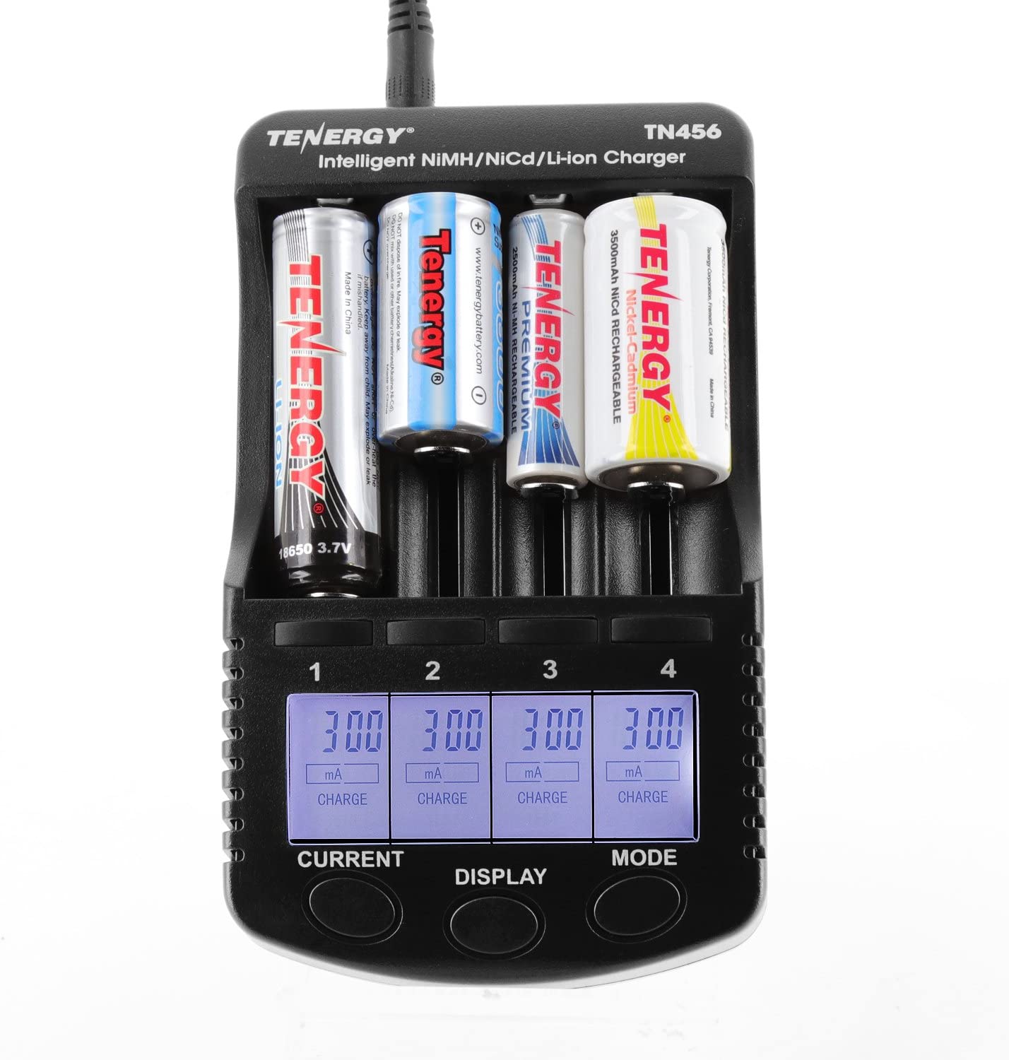 [3美國直購] Tenergy TN456 通用 AA AAA 電池 充電器 Battery Charger Tester (BC700可參考)