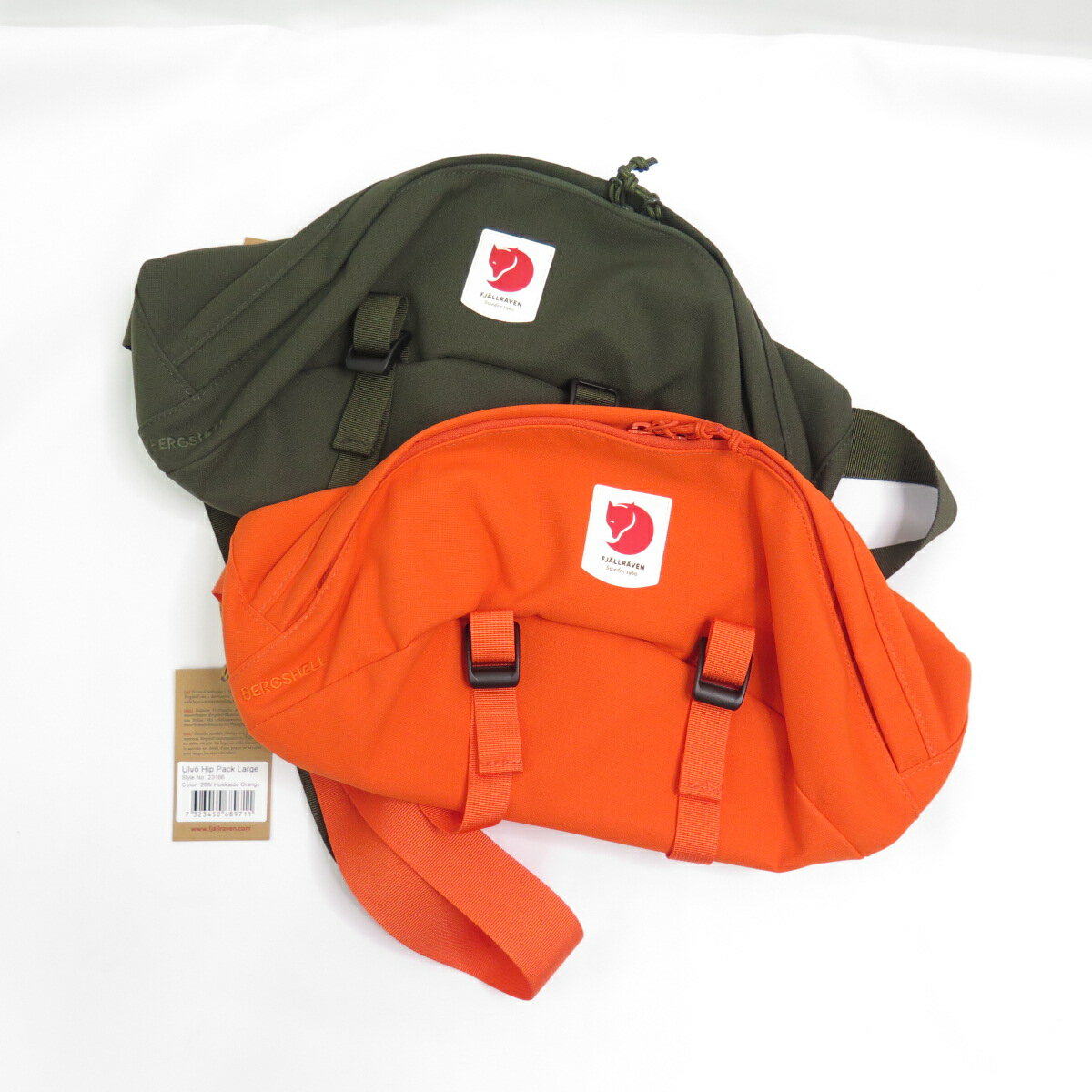 Fjallraven 北極狐ULVO HIP PACK LARGE 腰包23166- 兩款【iSport愛運動