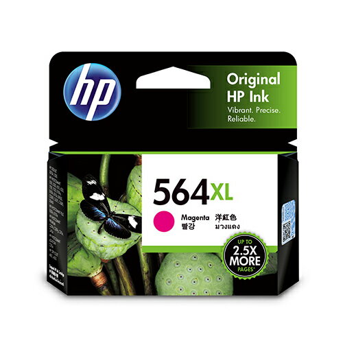 HP 紅色高容量原廠墨水匣 / 盒 CB324WA 564XL