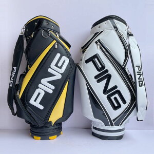 高爾夫球包 PING男女士款GOLF高爾夫球包裝備包標準球袋球桿包輕便定含帽PU皮