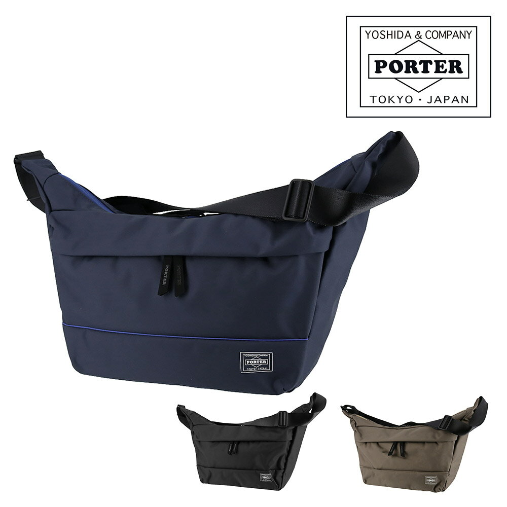PORTER Moose 系列 肩背包 (L號) 型號751-29874 吉田包 吉田カバン B5 尺寸 肩背斜背皆可 男女適用 生日禮物 KURA CHIKA by Porter【正規代理店】nwar p012402ka