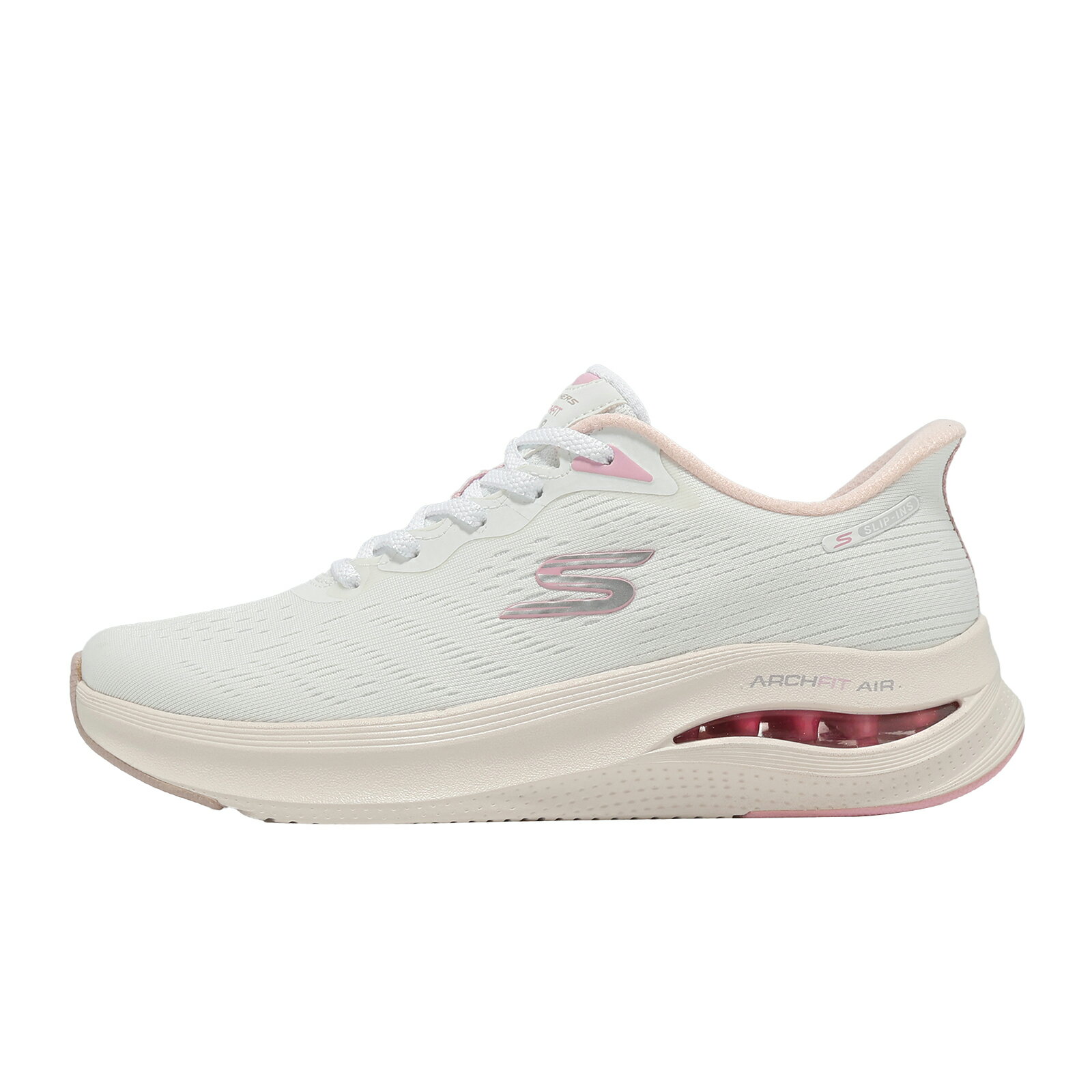 Skechers 休閒鞋 Arch Fit Skech-Air Slip-Ins 女鞋 白 緩衝 150791WLPK