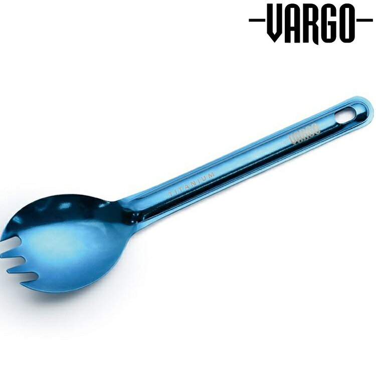 Vargo Titanium Spork ULV 超輕量純鈦湯叉 VT213 藍色