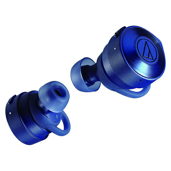 公司貨『 audio-technica 鐵三角 ATH-CKS5TW 藍色 』真無線藍牙耳機/藍芽5.0/Ø10mm驅動單元/充電盒/自動電源