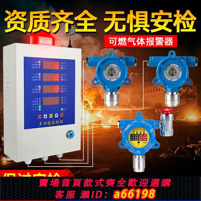 【臺灣公司 可開發票】可燃氣體探測報警器工業油漆化工廠有毒有害天然氣燃氣濃度檢測儀