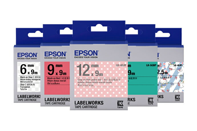 EPSON LW-K600 專用原廠標籤帶【APP下單4%點數回饋】