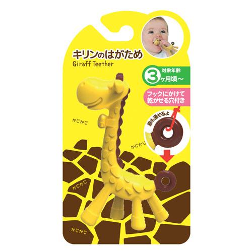 大賀屋 長頸鹿 兒童 固齒器 牙齒 磨牙 刷牙 保健 玩具 韓國製 正版 授權 J00030419