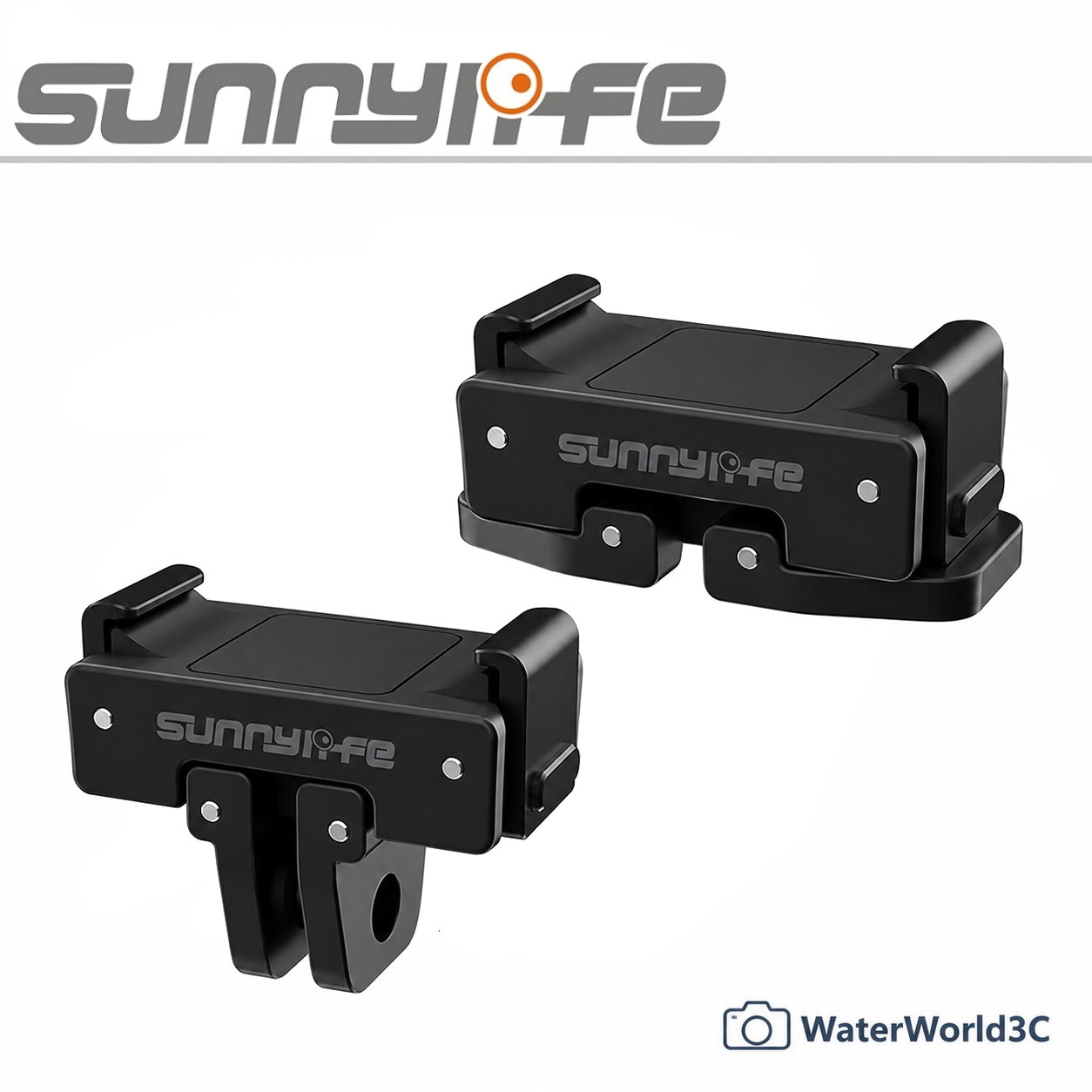 Sunnylife DJI Pocket 3 4 兩爪 轉接座 快裝 快拆 轉接 GOPRO配件【中壢-水世界】