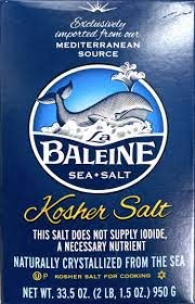 短期促銷！法國鯨魚牌 猶太鹽 Crystal Kosher salt 950g