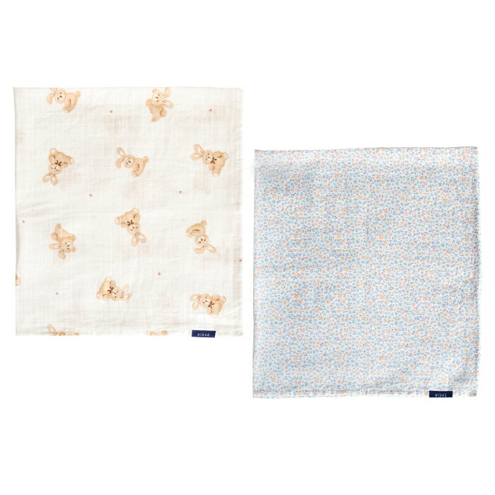 韓國 ELAVA 純棉包巾蓋毯 106x106cm(2款可選)