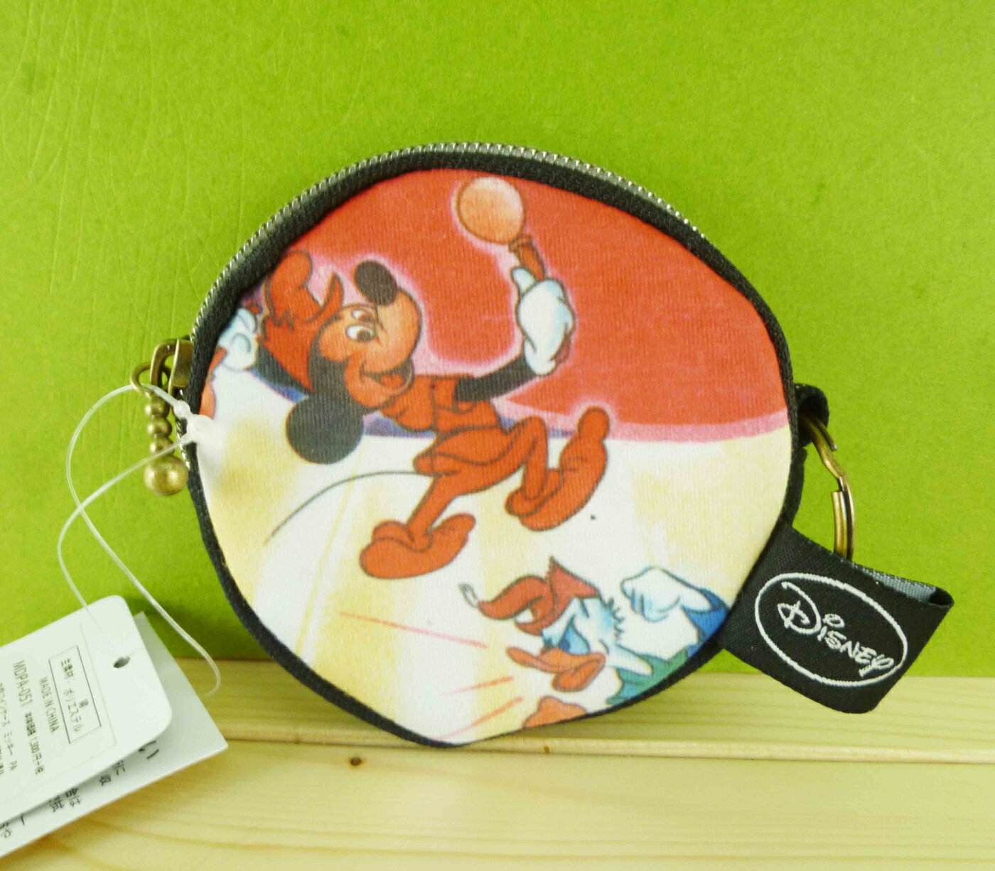 【震撼精品百貨】Micky Mouse 米奇/米妮 造型零錢包-圓魔法 震撼日式精品百貨