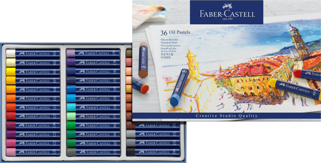 Faber-Castell輝柏 創意工坊油性粉彩條/油畫棒-36色