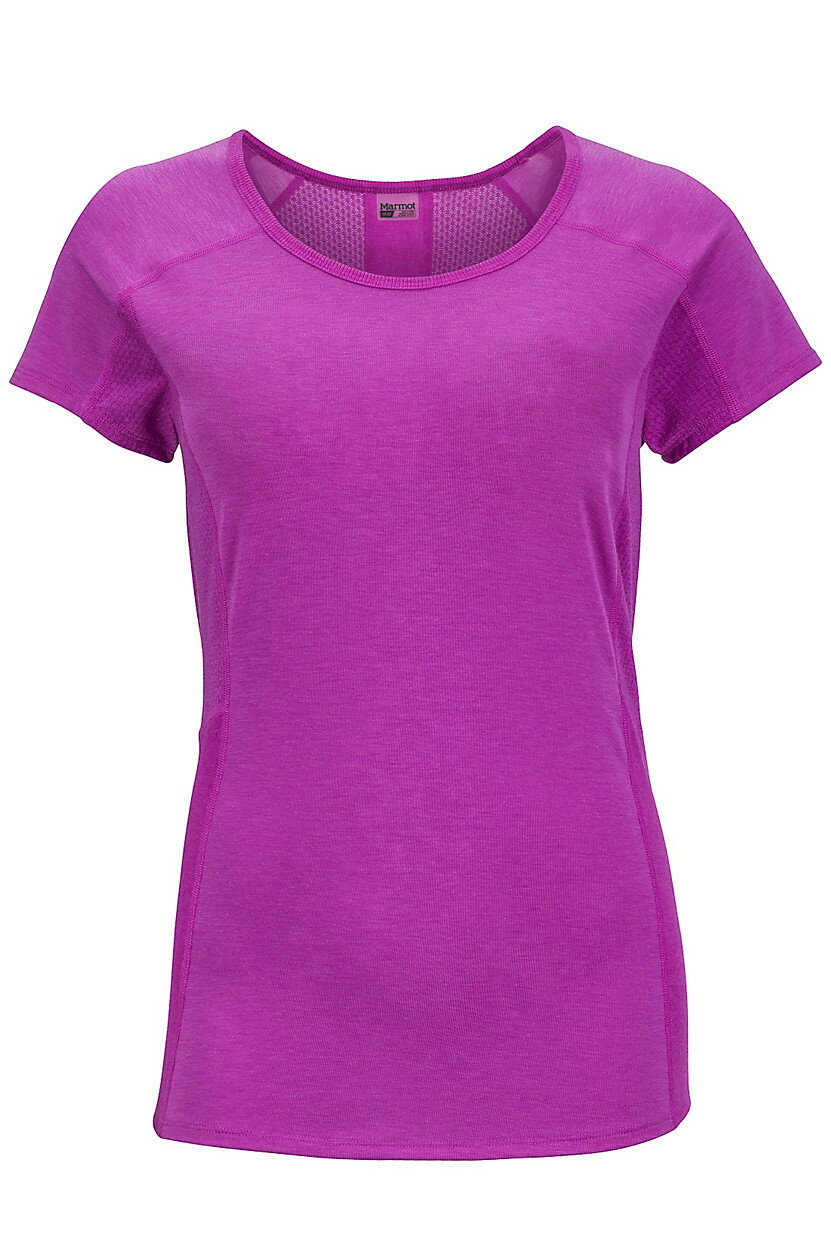 ├登山樂┤美國Marmot土撥鼠 Women's Evie 女款防曬排汗短袖T恤 紫 #57850-9450