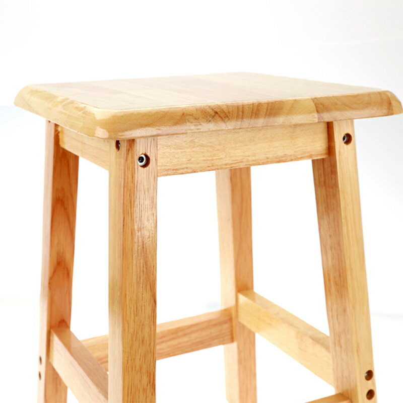 開立發票新品免運 原木吧臺椅 方型 木凳 方形高腳椅 方形高腳凳 木凳 3