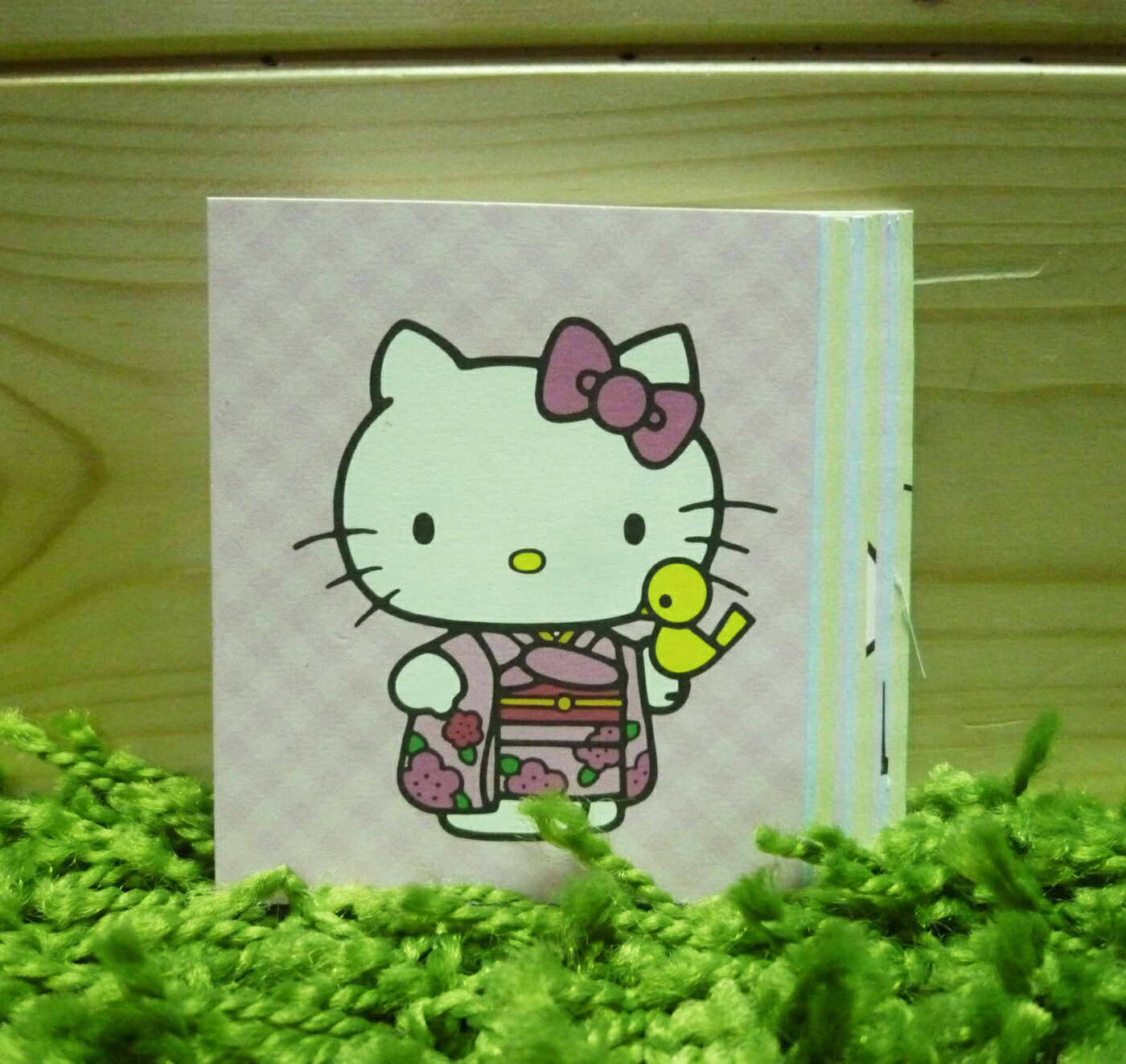 【震撼精品百貨】Hello Kitty 凱蒂貓 便條 和服 震撼日式精品百貨