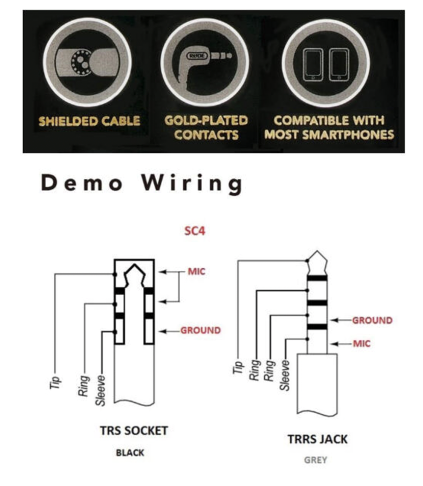 【eYe攝影】全新現貨 羅德公司貨 RODE SC4 3.5mm TRS to TRRS 轉接線 麥克風轉接頭 | 鋼普拉 eye攝影直營店 ...