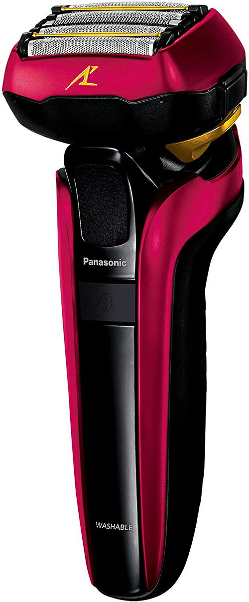 Panasonic【日本代購】松下 電動刮鬍刀 日本製 ES-CLV5D-LV5D-紅色