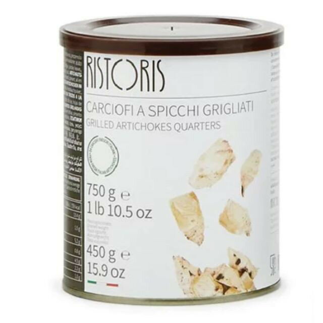 Ristoris 朝鮮薊(百合心)-炭燒切塊750克