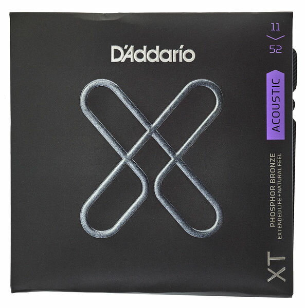 Daddario XTAPB1152 (11-52) 磷青銅演奏/錄音級民謠吉他弦(原型號EXP26)【唐尼樂器】