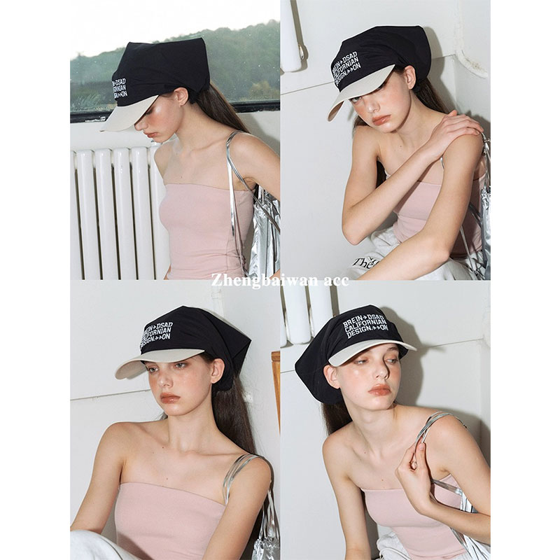 ANNAS 韓國字母防曬帽 頭巾 護頸帽 棒球帽 鴨舌帽 漁夫帽 遮陽帽 飛行帽 綁帶 速乾 露營 1