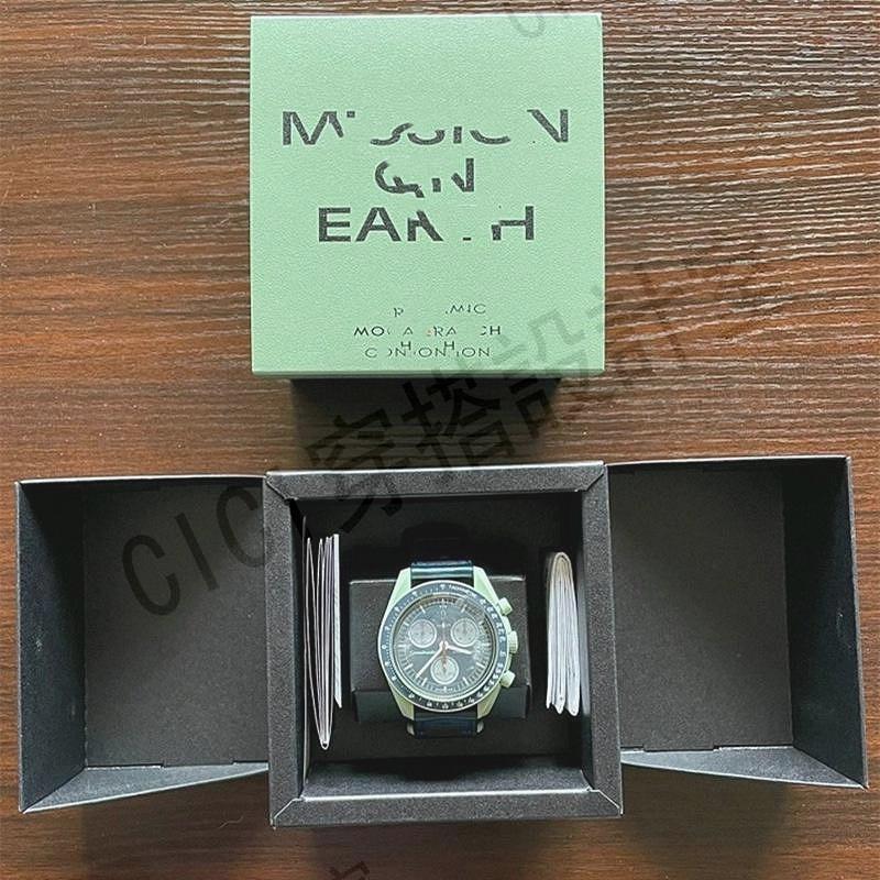 OMEGA × SWATCH 聯名款腕錶行星表月球聯名款系列 限量版 情侶手錶男女同款 7