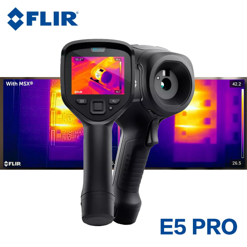 【eYe攝影】臺灣公司貨 FLIR E5 PRO 紅外線熱影像儀 160x120 廣角鏡頭 觸控螢幕 手持熱像儀 無塵室