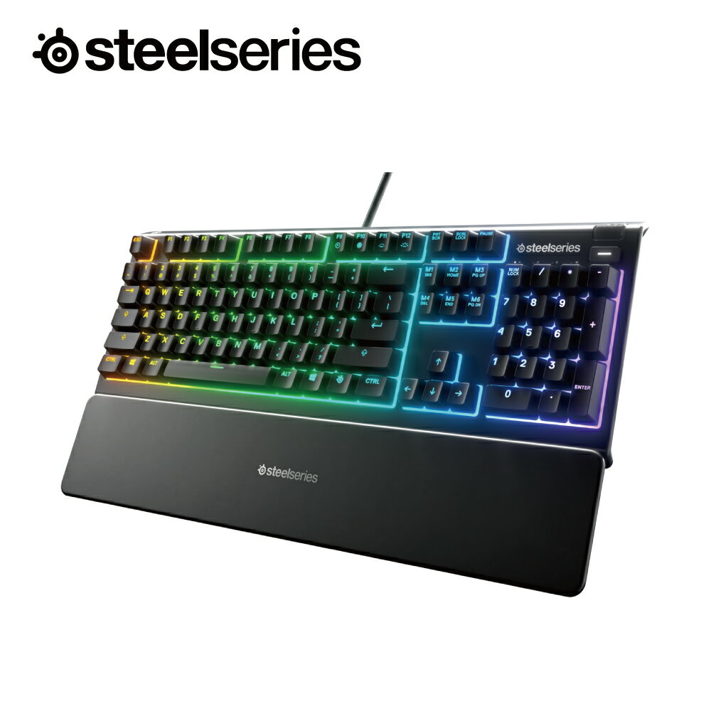 【SteelSeries】Apex 3 薄膜鍵盤