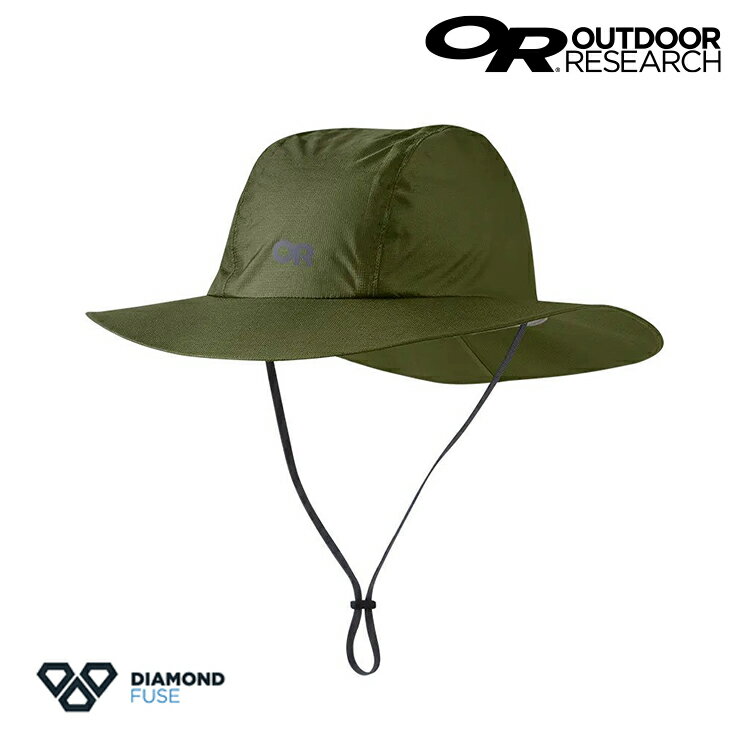 Outdoor Research Pertex輕量防水透氣圓盤帽 279927 【深綠色】(OR、圓盤帽、防水透氣、輕量)
