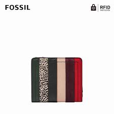 送禮首選★FOSSIL Millie 真皮卡夾零錢包-黑色 SL7964191【美國時尚品牌】 附防塵袋+提袋【全館滿額折價★FOSSIL全系列包夾送美妝蛋】