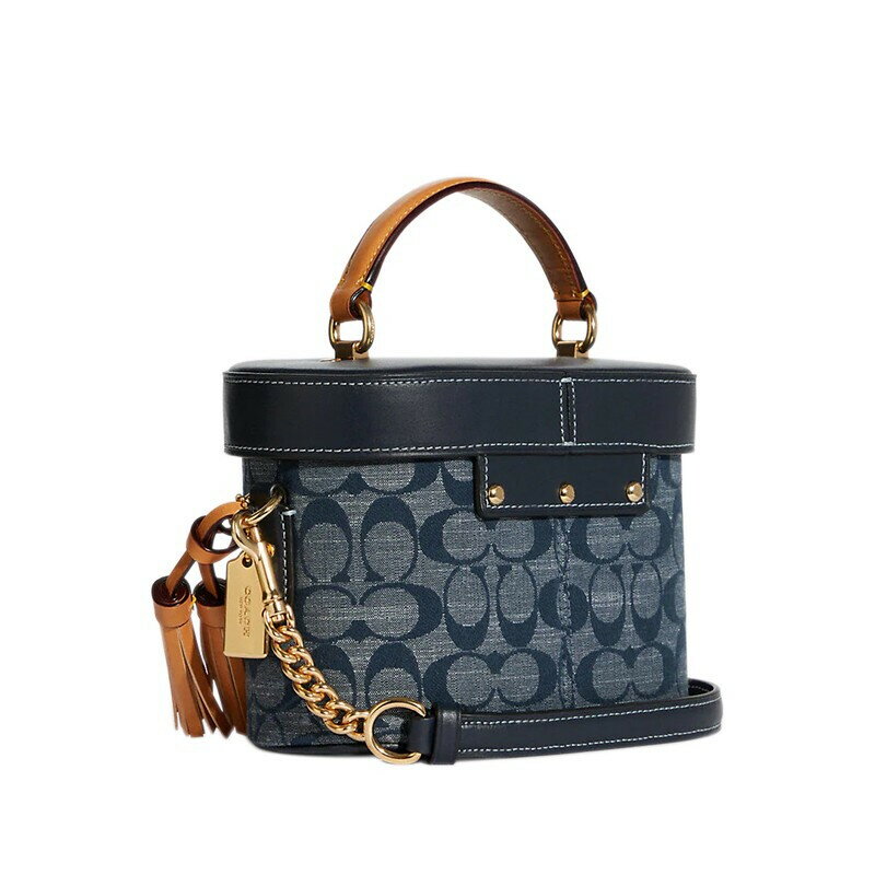 COACH 女士盒子包單肩手提斜跨斜背包 化妝包 C8165 香布雷 IMDEI(預購全新)~【 購物節優惠 ★ 菲尼斯 國際精品 3折起 】 1