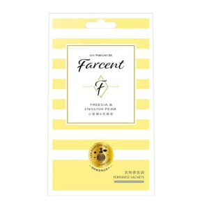 花仙子Farcent香水衣物香氛袋(小蒼蘭&英國梨)30g【愛買】