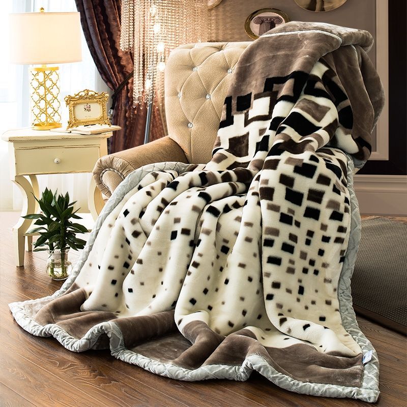 毛毯被子7斤珊瑚絨秋冬季加厚雙層拉舍爾單雙人毯子宿舍床單蓋毯