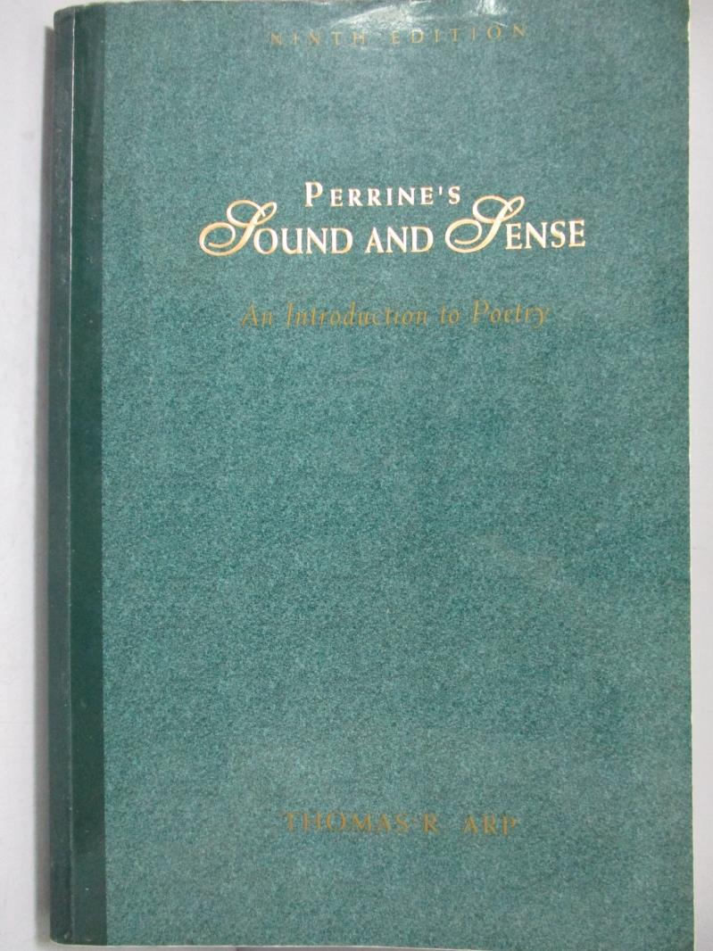 【書寶二手書T1／文學_NND】Sound and Sense-An Introduction to Poetry_Perrine