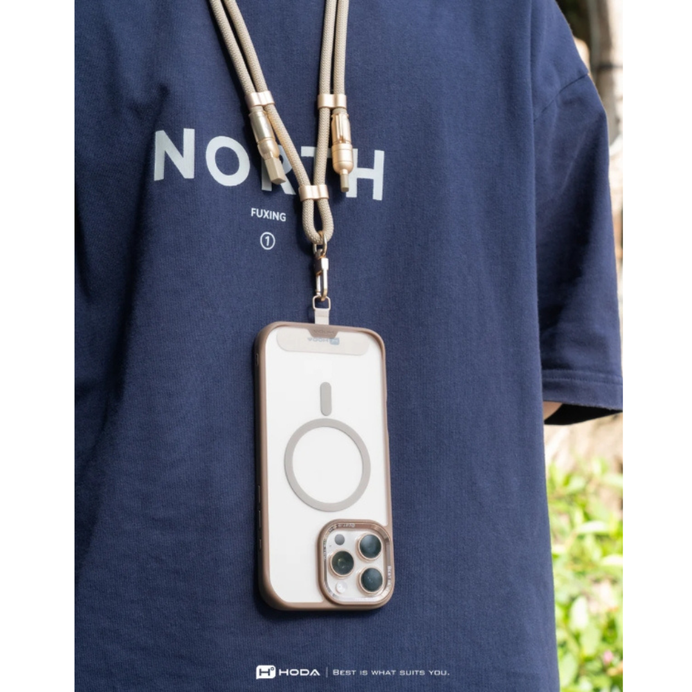 HODA 四合一 240w 手機 掛繩 充電線 揹繩 傳輸線 Lightning type c iPhone 16 15 9