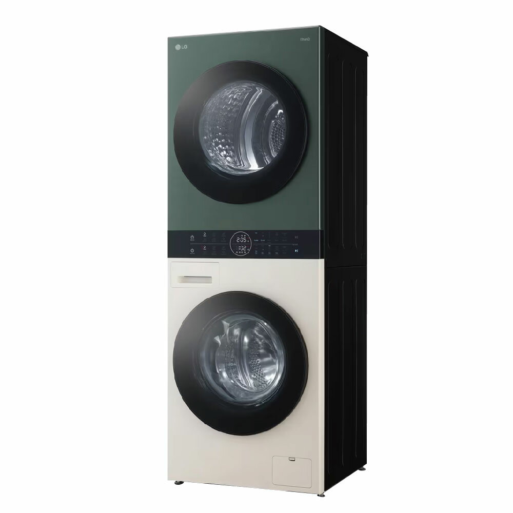 LG 樂金 Objet Collection WashTower AI 智控 洗 乾衣機 (含基本安裝) 洗13kg+乾10kg / 台 WD-S1310GB｜領券最高折$220