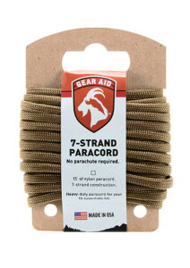 【【蘋果戶外】】Gear Aid 80660 美國 7 Strand Paracord 輔助繩 4.5m 軍規傘繩 McNett