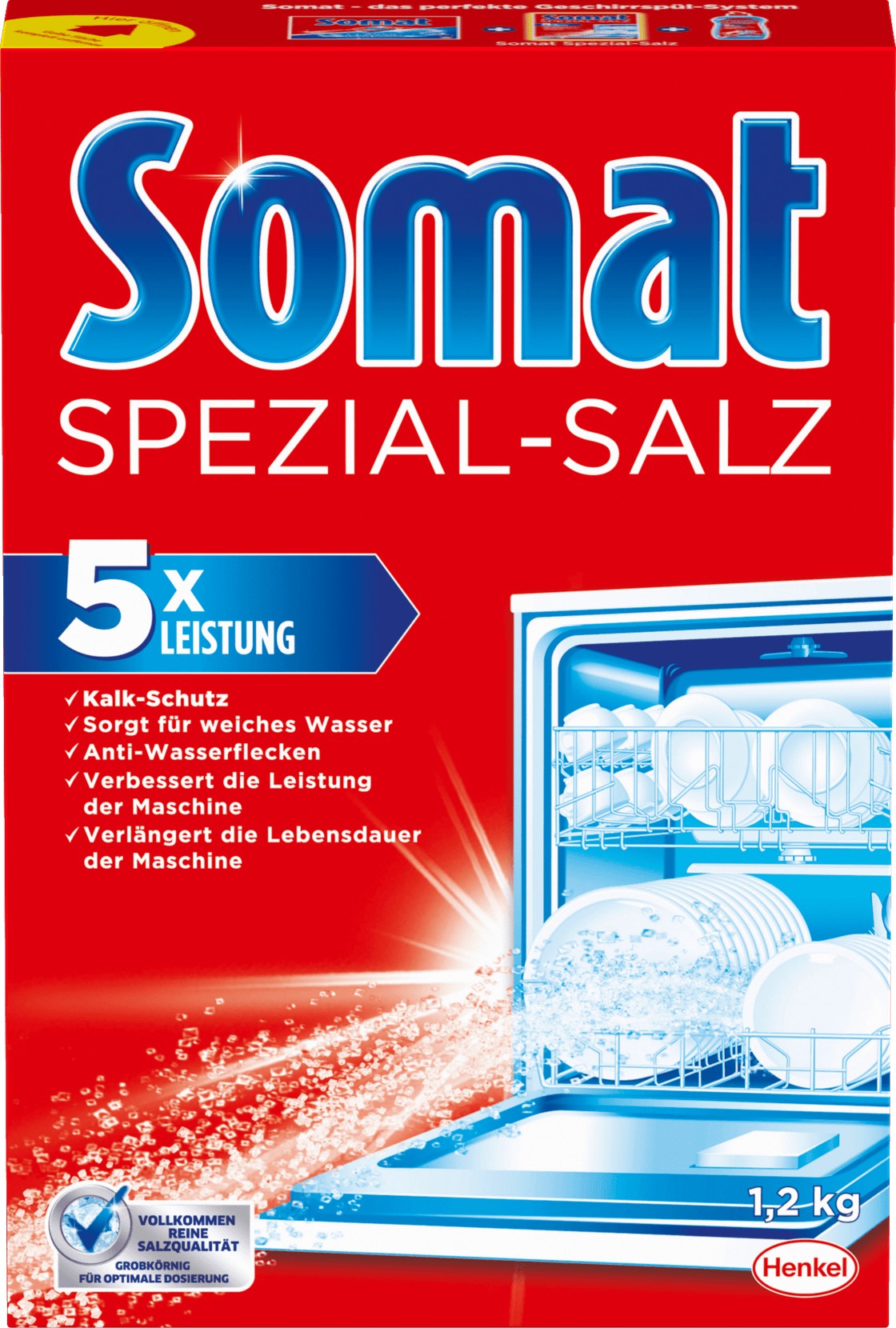 德國 ROSSMANN SOMAT 去水垢鹽 洗碗機專用 1.2KG 附發票【心心哈德】現貨 全館499超取免運｜全場下殺★滿額再享折扣